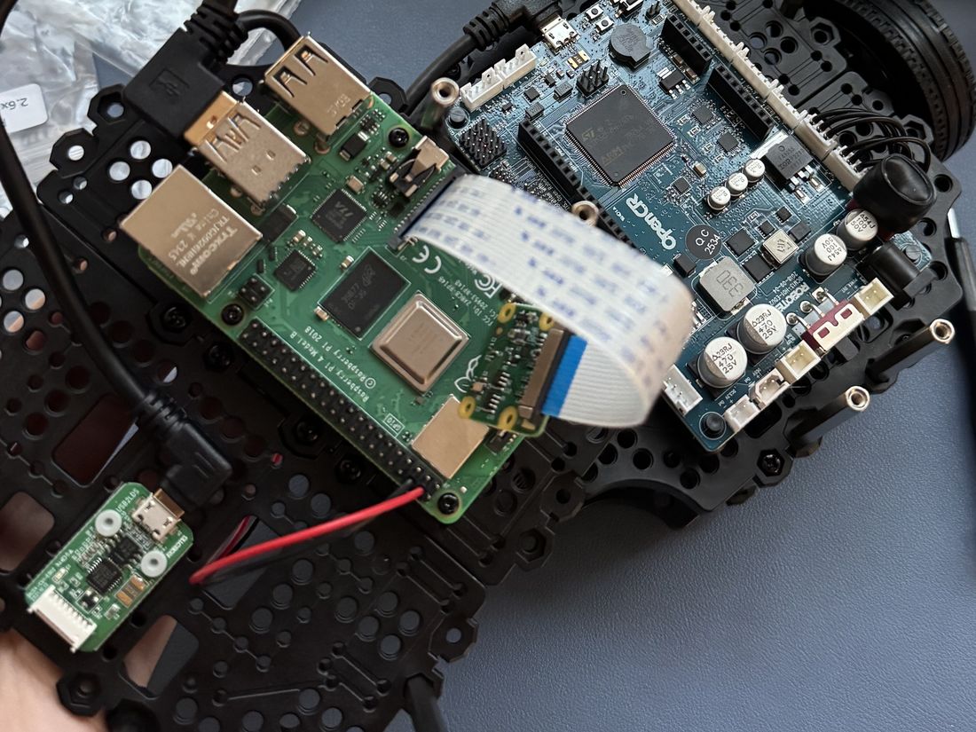 TurtleBot3 build with Raspberry Pi 4 and OpenCR control board